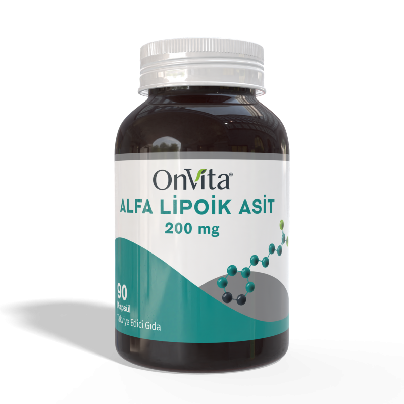 Alfa Lipoik Asit 200 Mg 90 Kapsül
