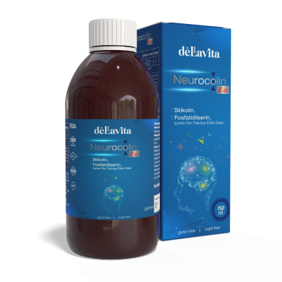 Dellavita Neurocolin Kids, 150ml Sitikolin Şurup