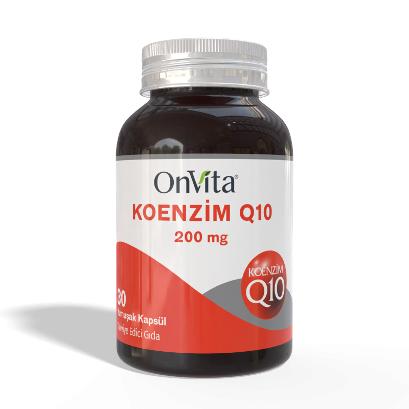 Q10 Koenzim 200 Mg 30 Yumuşak Kapsül